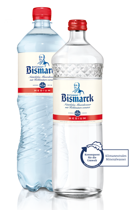 Fürst Bismarck Mineralwasser Medium